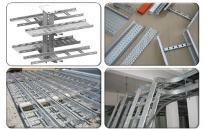 Our Products, Cable management trays for organized wiring.