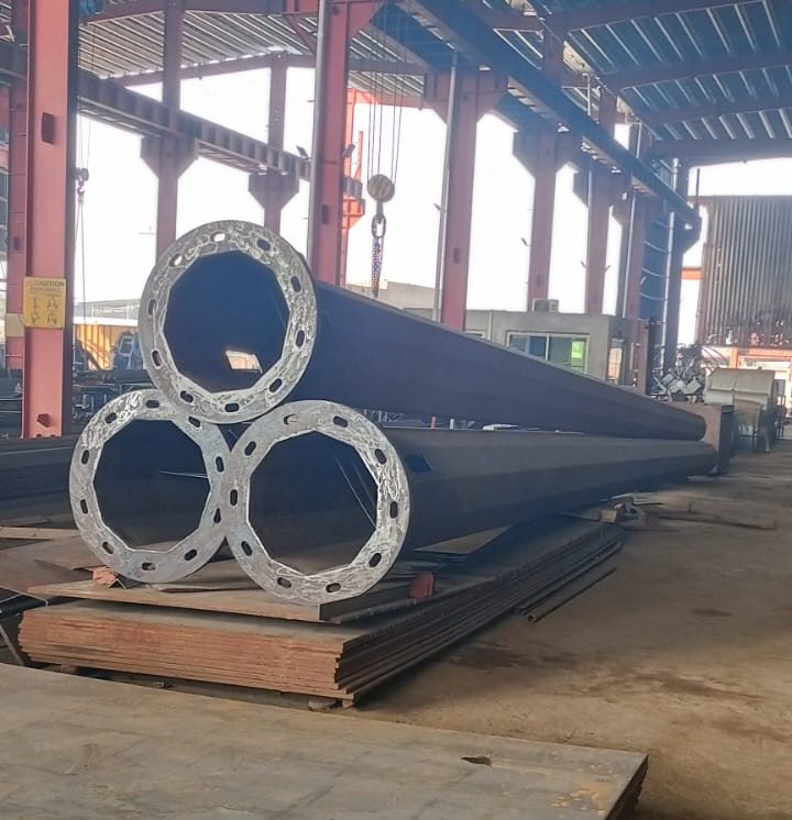 High Mast Pole manufacturing