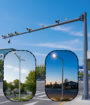 Street Lighting & CCTV Pole