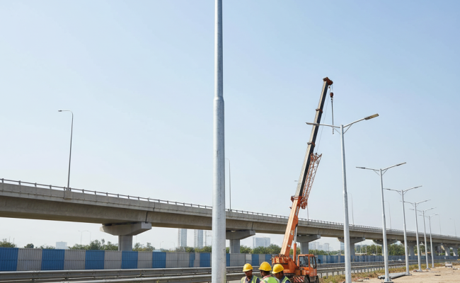 Tubular pole Manufacturing - Fabrication